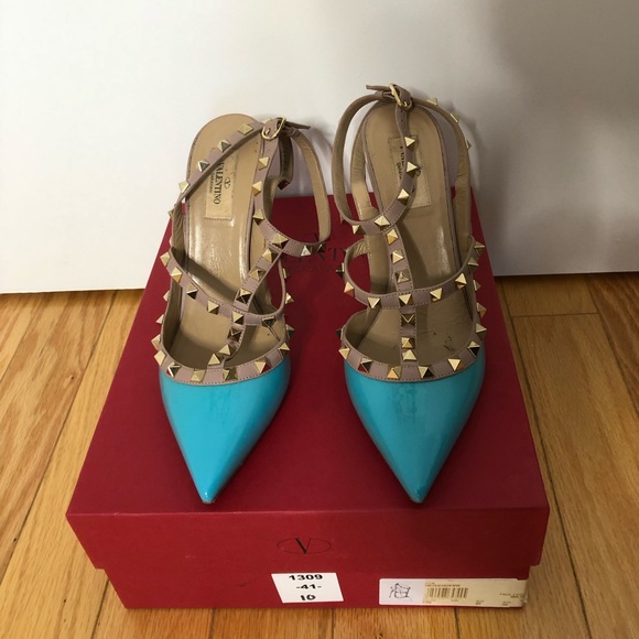 Valentino Rockstud Slingback Pump - Picture 5 of 7